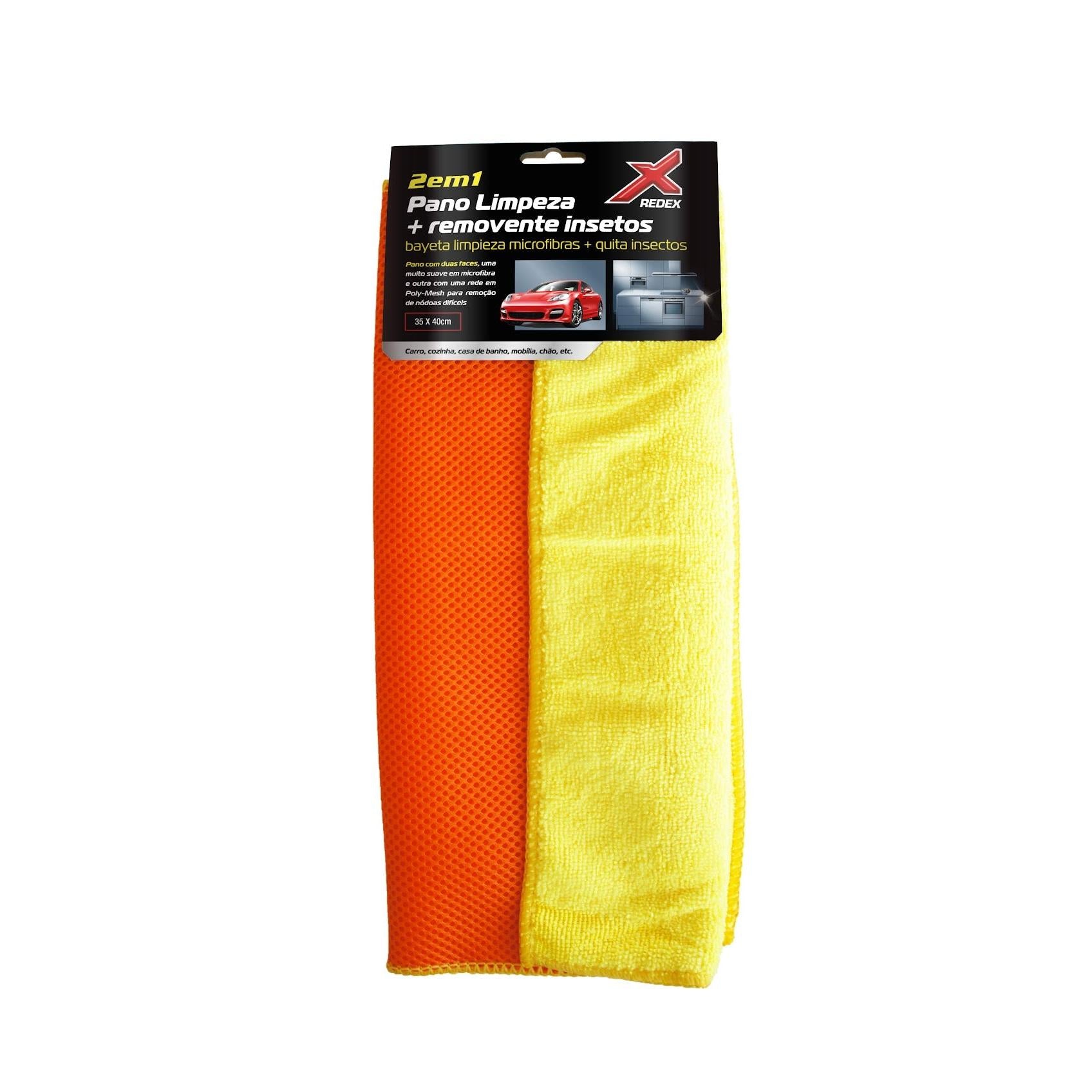 Redex Pano Limpeza e Removente Insetos - limpeza exterior automóvel